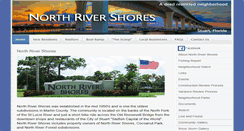 Desktop Screenshot of northrivershoresfl.org
